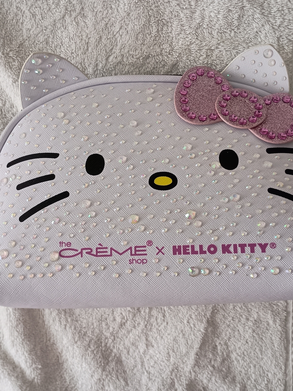 The Crème Shop x Hello Kitty Lilac Kids Cosmetic Bag